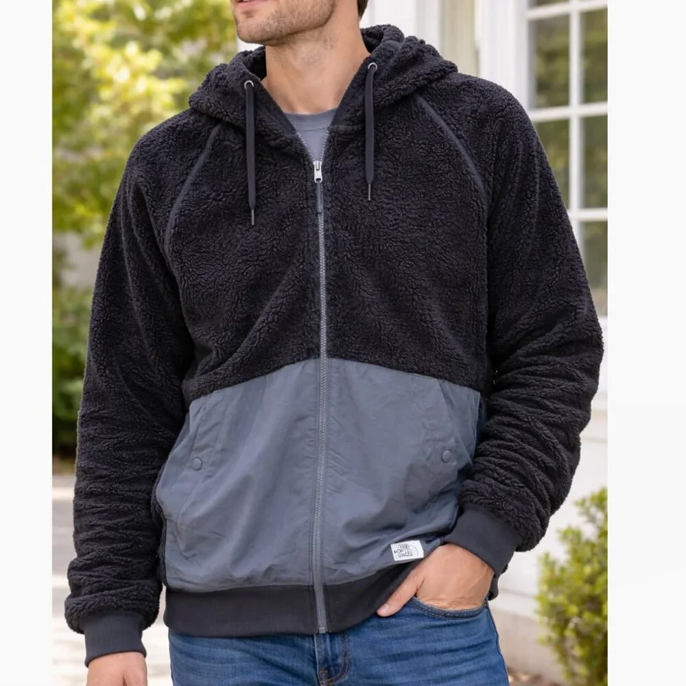 The North Face Ridge Sherpa Fleece Jacket Men’s Size XL Full Zip